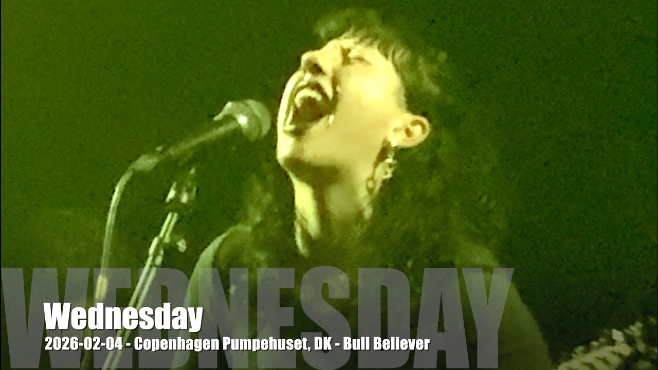 Wednesday - Bull Believer - 2026-02-04 - Copenhagen Pumpehuset, DK