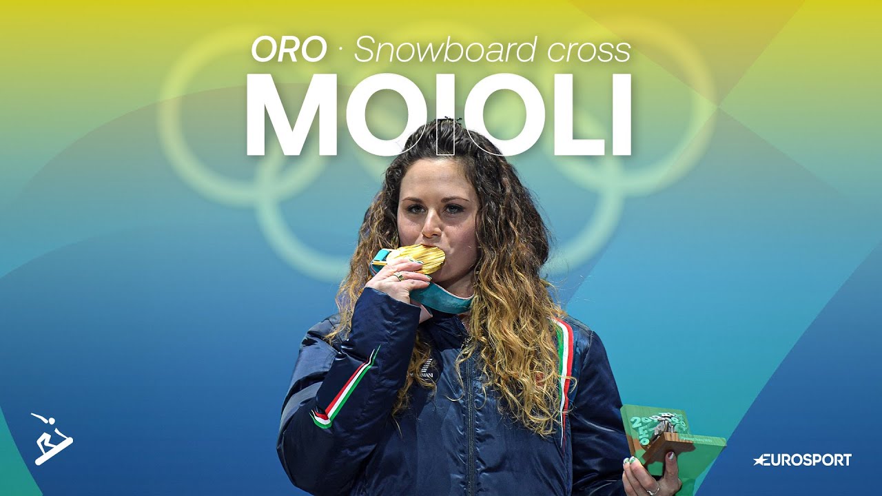 MICHELA MOIOLI è ORO da favola nello Snowboard Cross | PYEONGCHANG 2018 | RIVIVI LA GARA