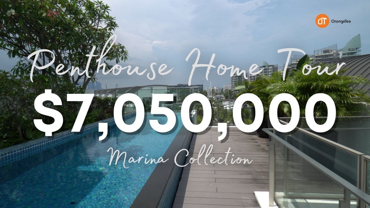 Singapore Condo Home Tour - Marina Collection | 5 Bedroom (Penthouse) 3789 sqft / 352 sqm (For Sale)