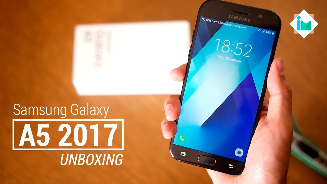 Samsung Galaxy A5 2017 - Unboxing en español