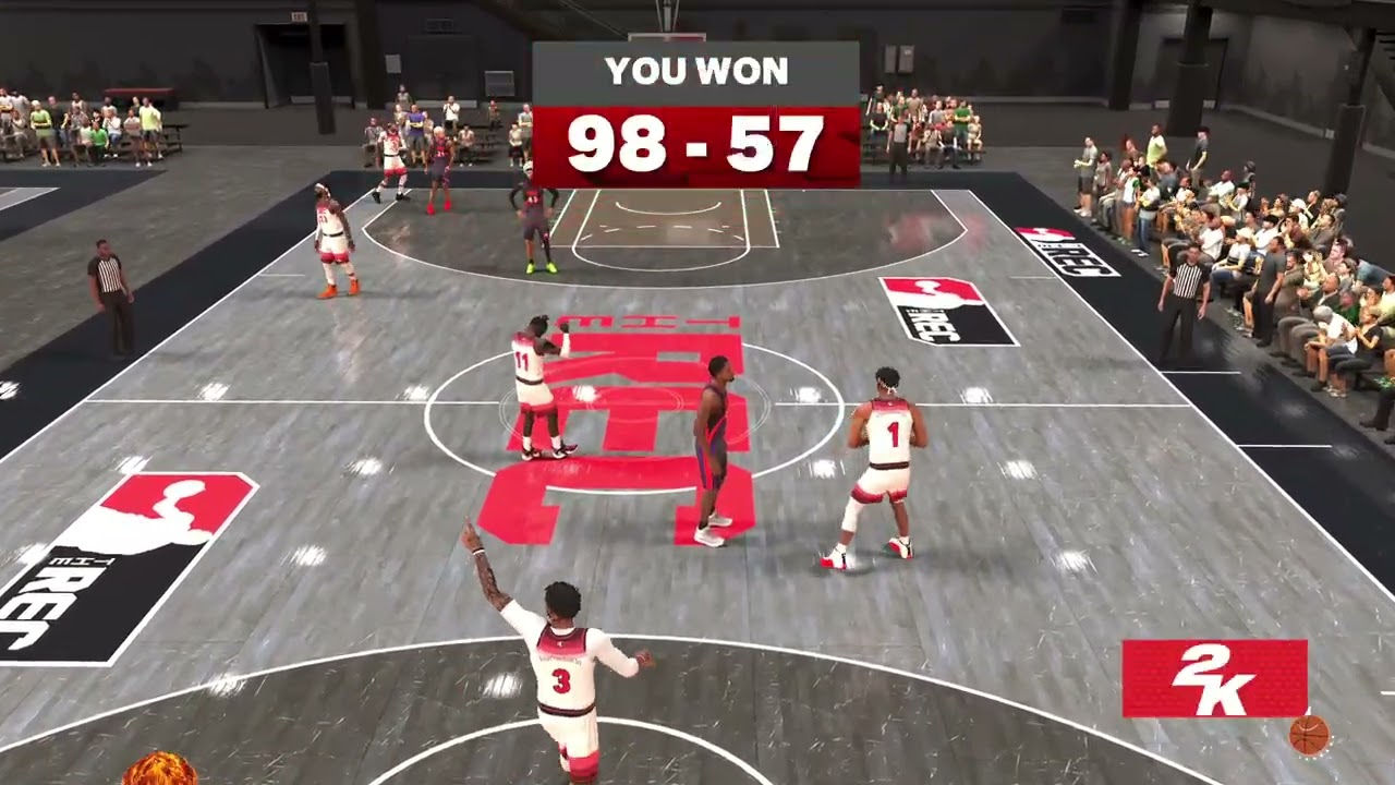 NBA 2K23 rec blow out😱💥💥