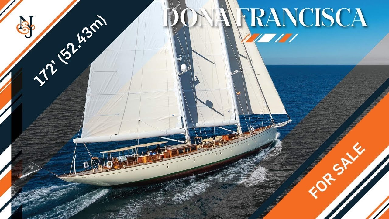 S/Y DONA FRANCISCA for Sale | 172’ (52.43m) Astilleros Buquebus Yacht