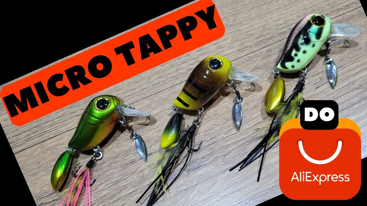 Micro Tappy do Aliexpress, que isca legal