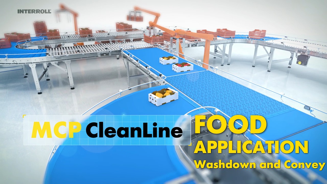 Uncompromised Hygiene: How Interroll MCP Cleanline Maximizes Food Safety & Uptime