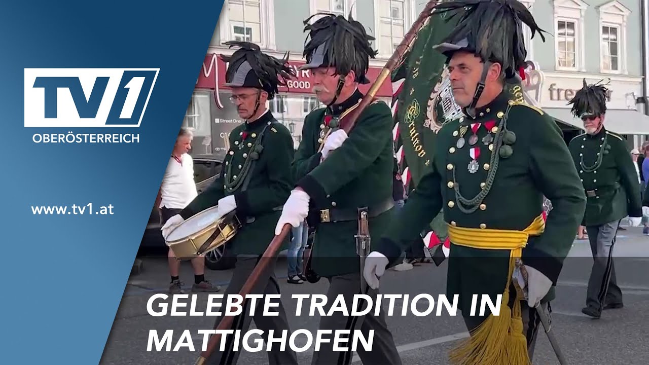 Landesgardefest: Bürgergarde Mattighofen feiert Jubiläum