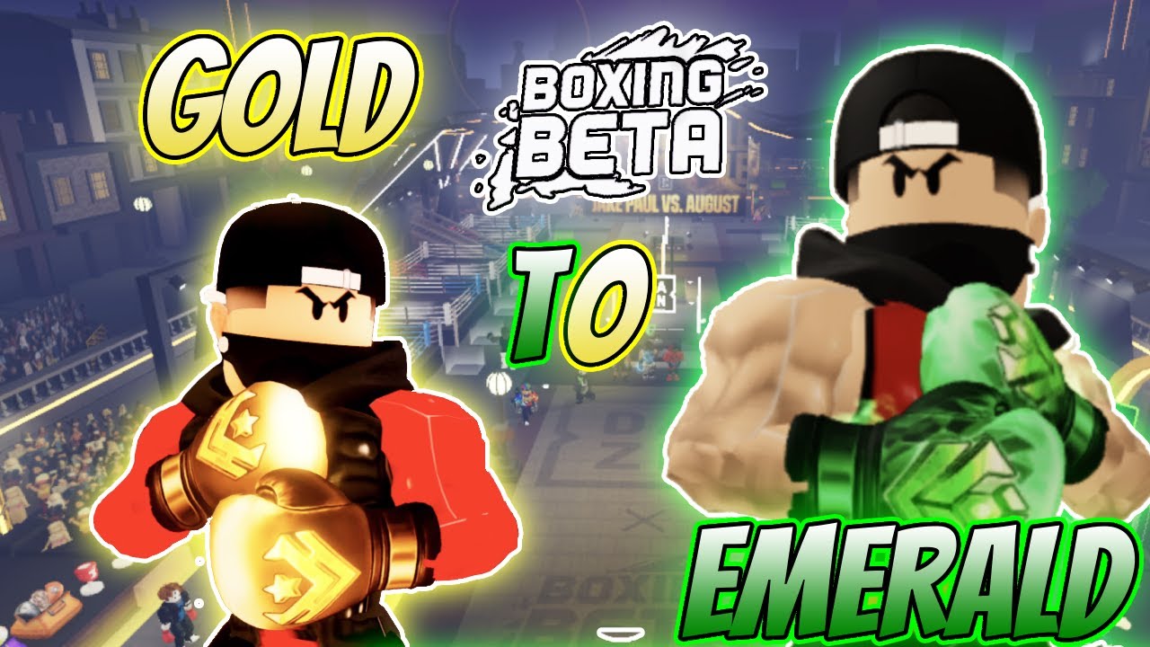 Boxing Beta Roblox ANIMAL_SHBB GRIND TO EMERALD