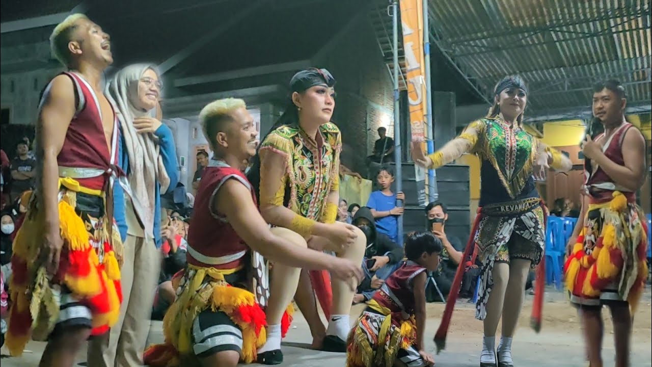 Kentong Pongge Gandeng Mesra Penonton Cantik Jathil Dijawil Afdan Ganong Bocil Lucu Reog Gandukepuh