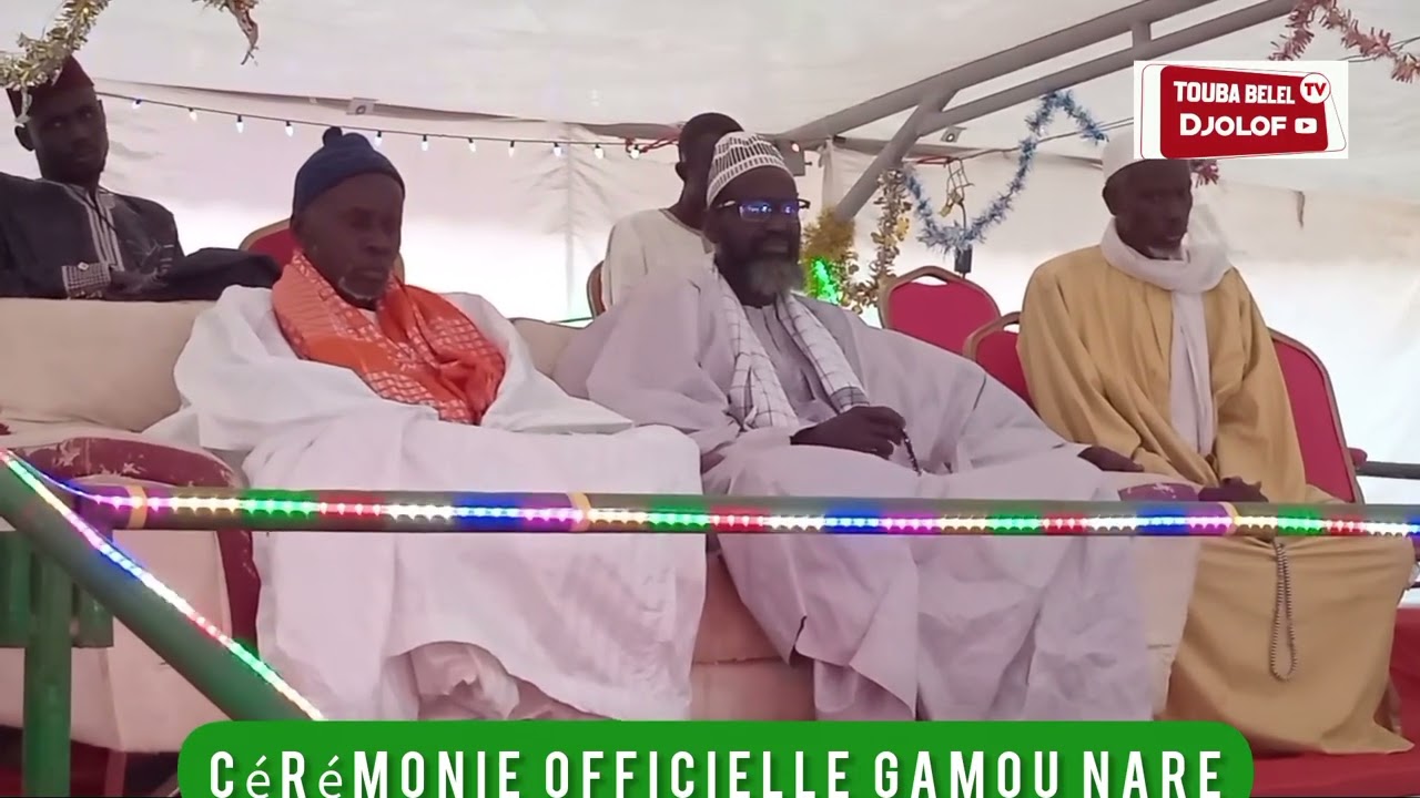 Cérémonie officielle gamou naare partie 1🔴en direct sur touba belel tv