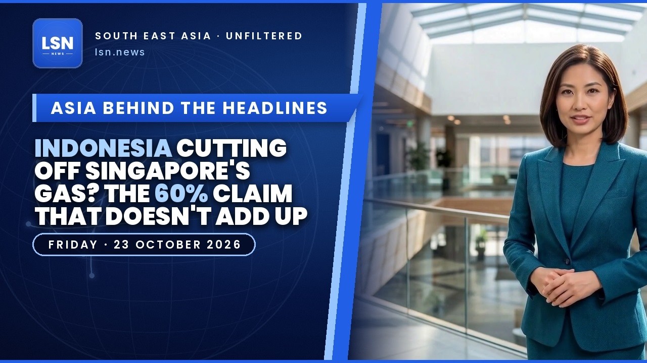 Indonesia Cutting Off Singapore's Gas? The 60% Claim | Asia Behind the Headlines | LSN News