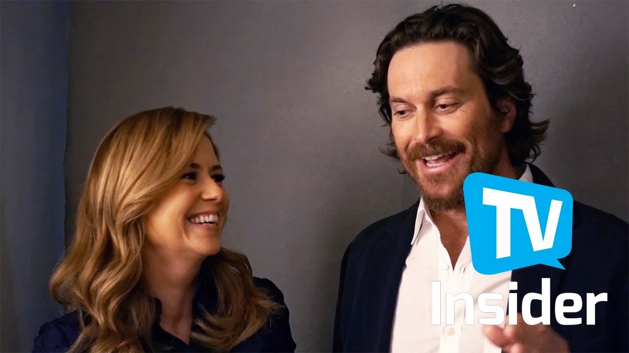 Jenna Fischer & Oliver Hudson on Co-Parenting and 'Splitting Up Together' | TV Insider