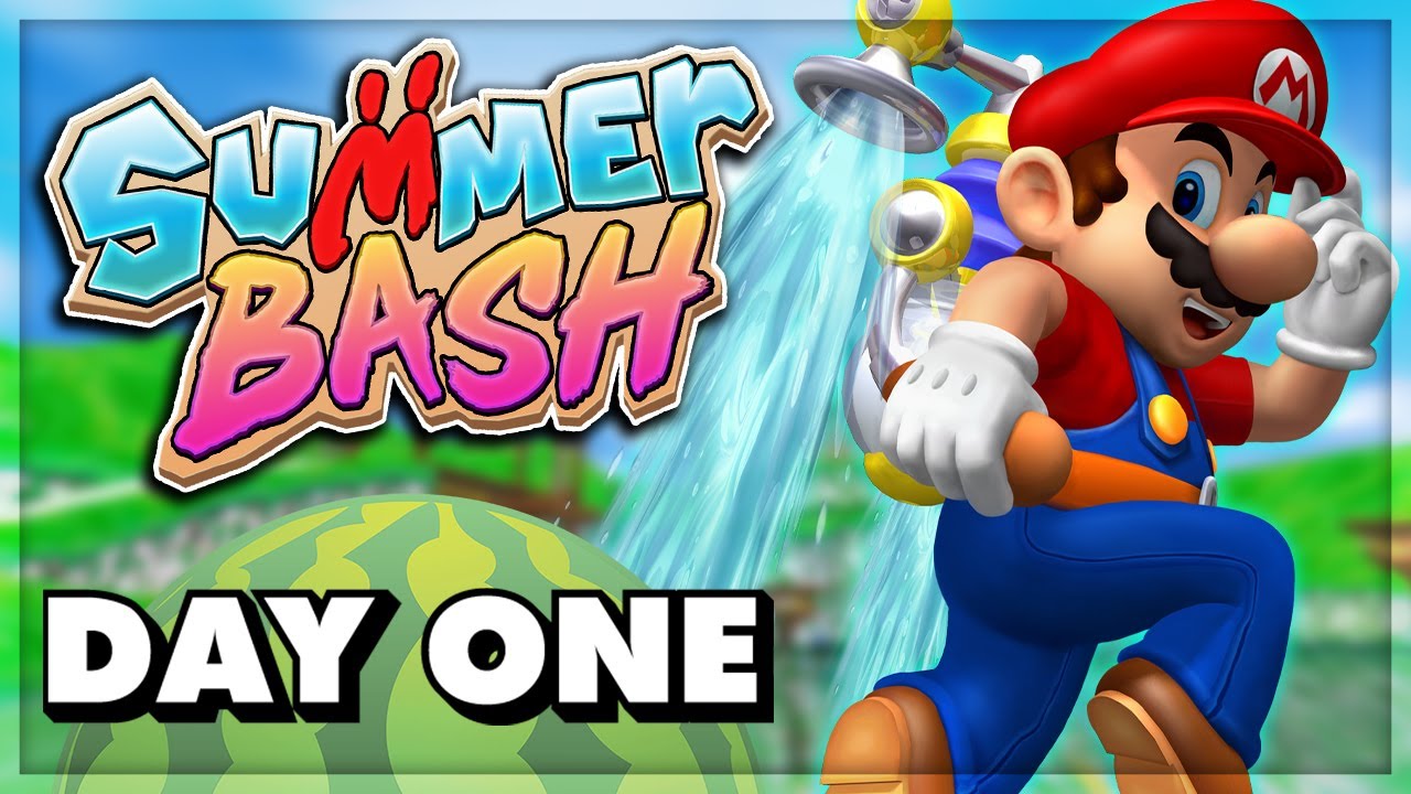 Shadikenn's Summer Bash 2025 - DAY ONE! | Super Mario Sunshine 100% All Shines / All Blue Coins!
