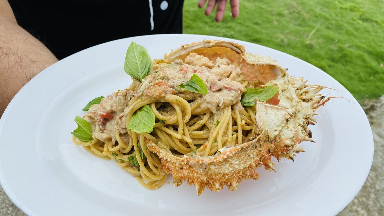 Spaghetti alla Granseola Gigante