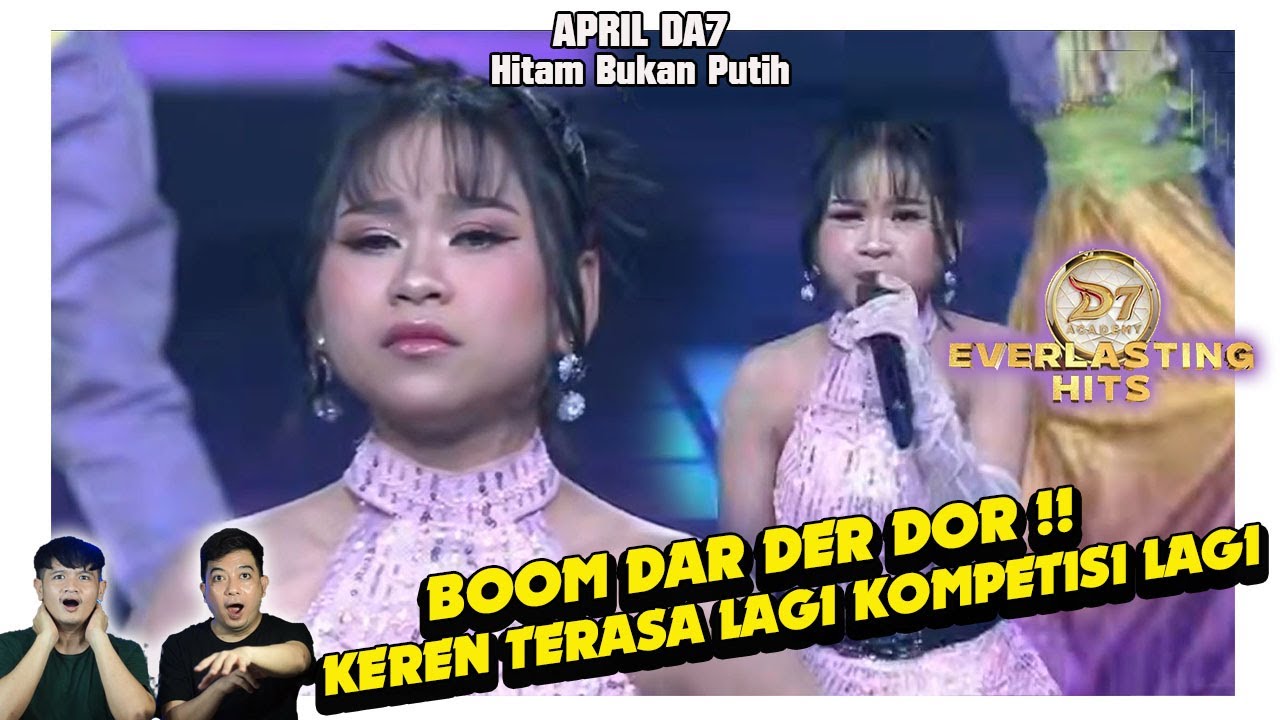Boom duarr!! April Hitam bukan putih. Semuanya pas dan enak