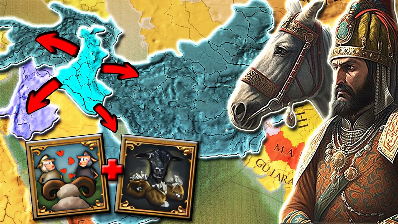 TO małe plemię PODBIJA jak Szalone! EU4 Qara Qoyunlu 1.36 guide