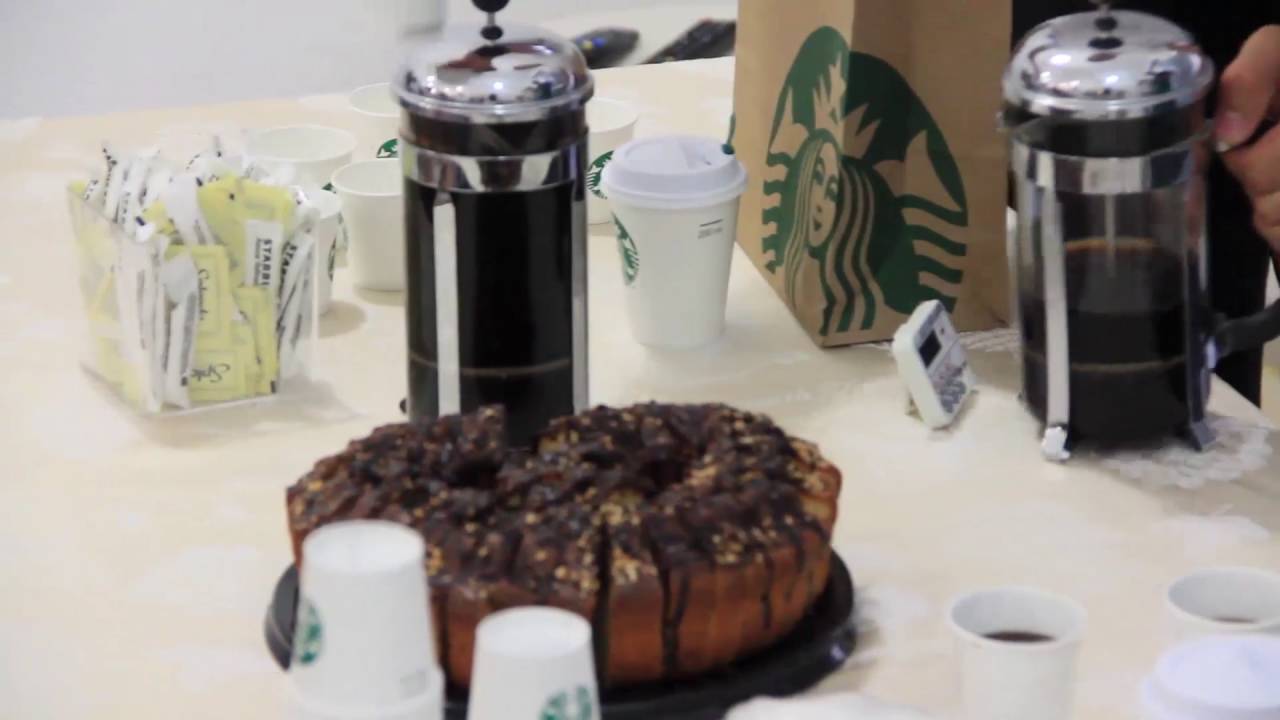 Presentación de Cata de Café por Starbucks en Clínica San Gabriel