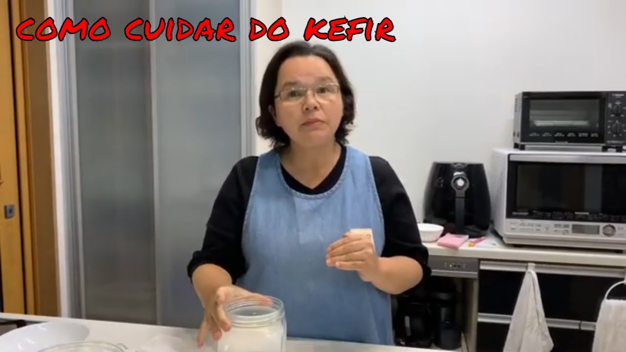 Como cuidar do Kefir, meu Kefir mudou de cor e agora?