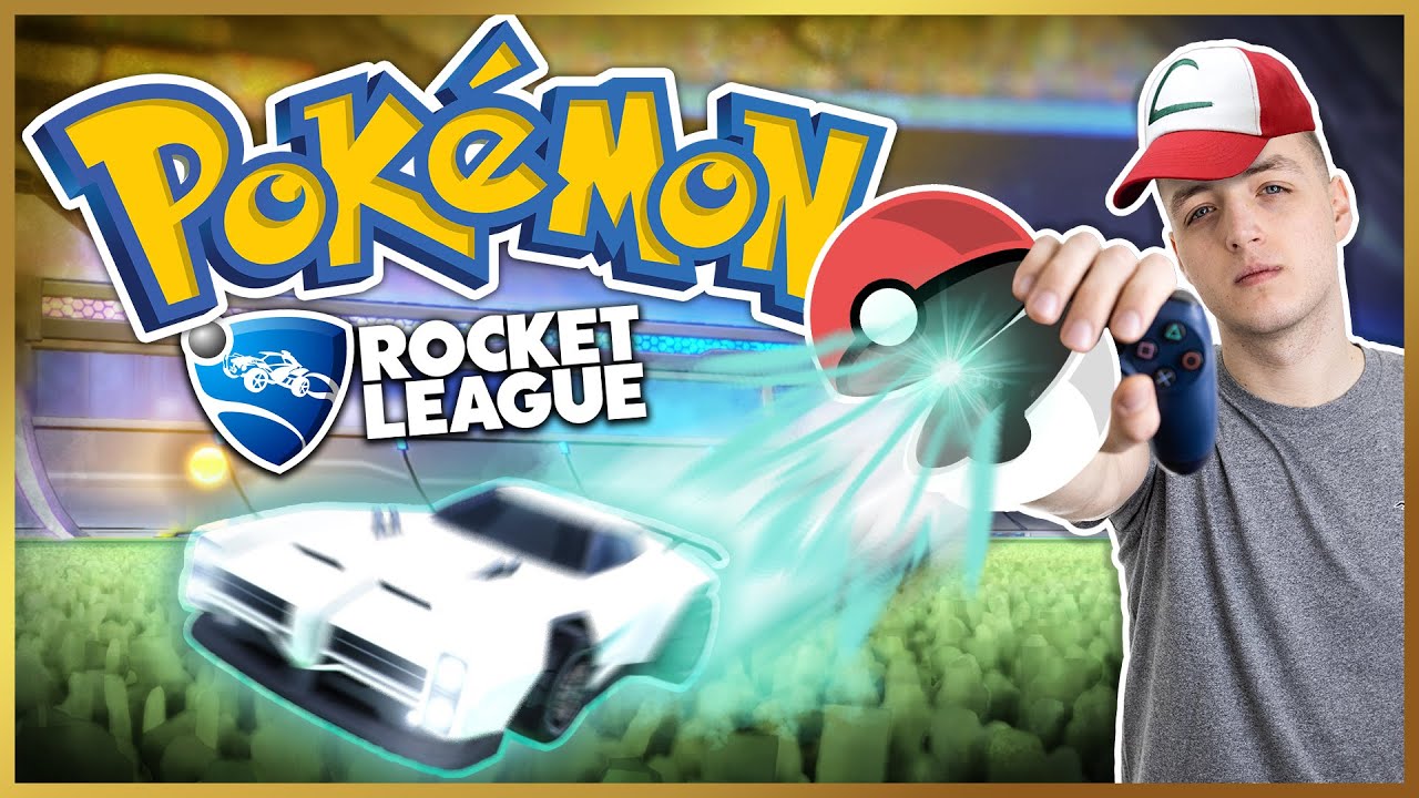 Zkusili jsme POKEMON z&aacute;pas v Rocket League s freestylery..