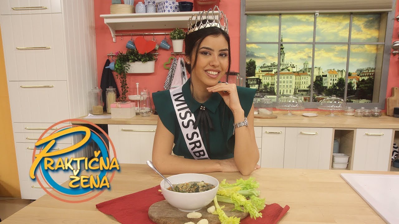 Praktična žena - Andrijana Savić, miss Srbije 2019: Pileća supa sa njokama