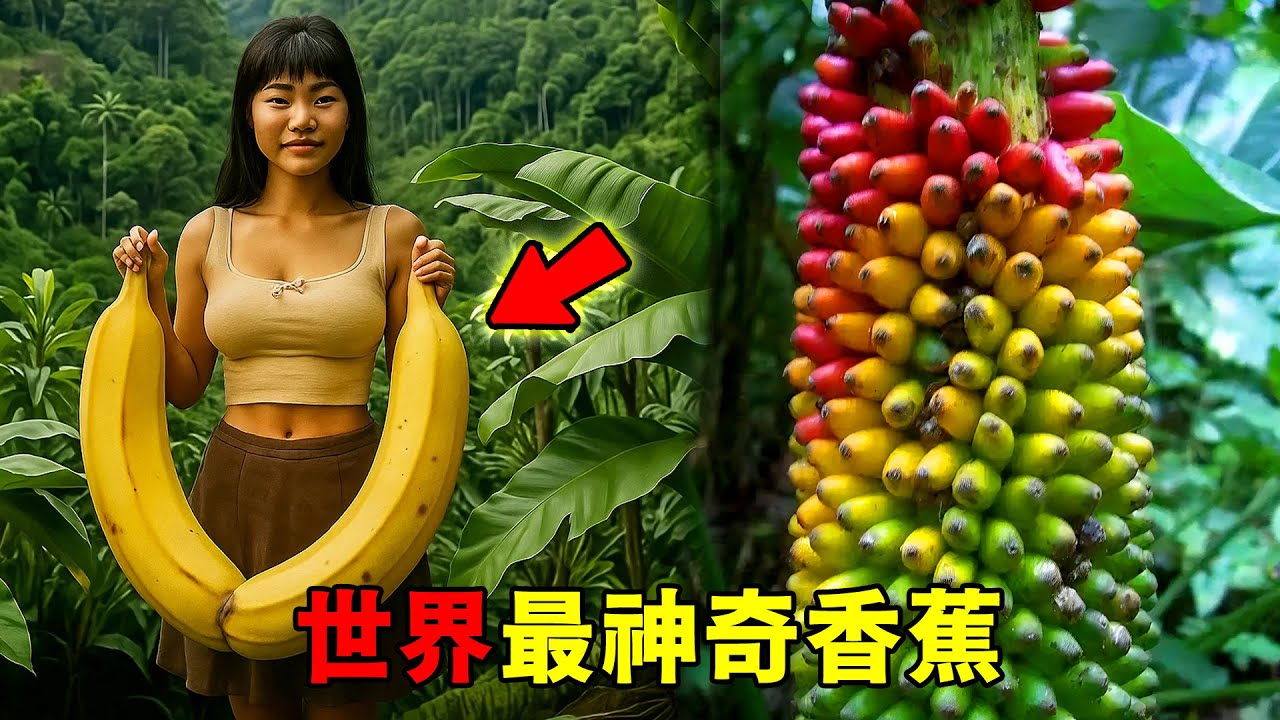全世界最神奇的十種香蕉！價格堪比黃金只能排第十，第一名直接長成自然奇觀！