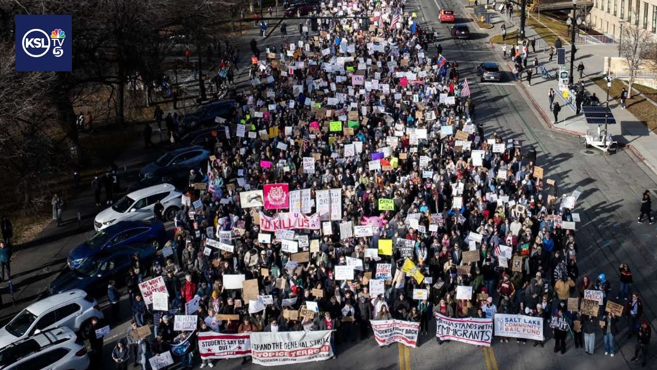 Police arrest four anti-ICE protestors