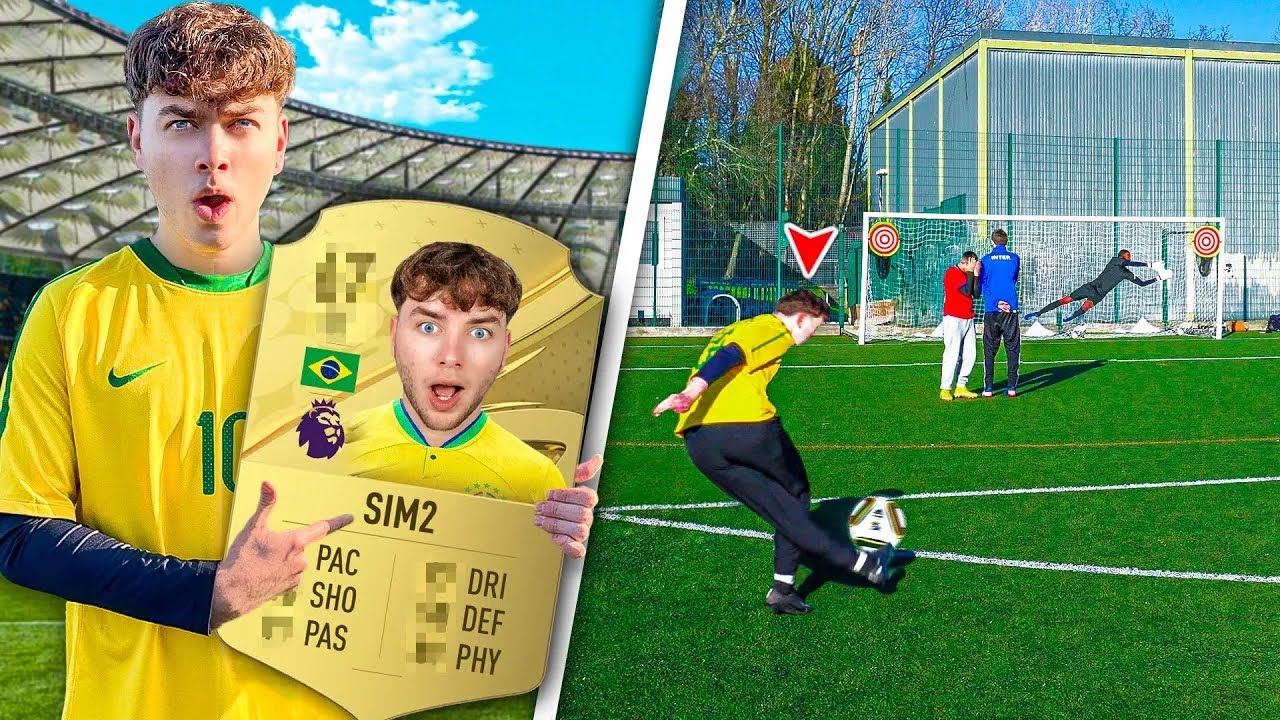 Я прошел тест PRO по футболу и получил рейтинг FIFA!