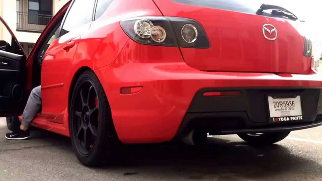 MazdaSpeed 3 Resonator Delete Before/After