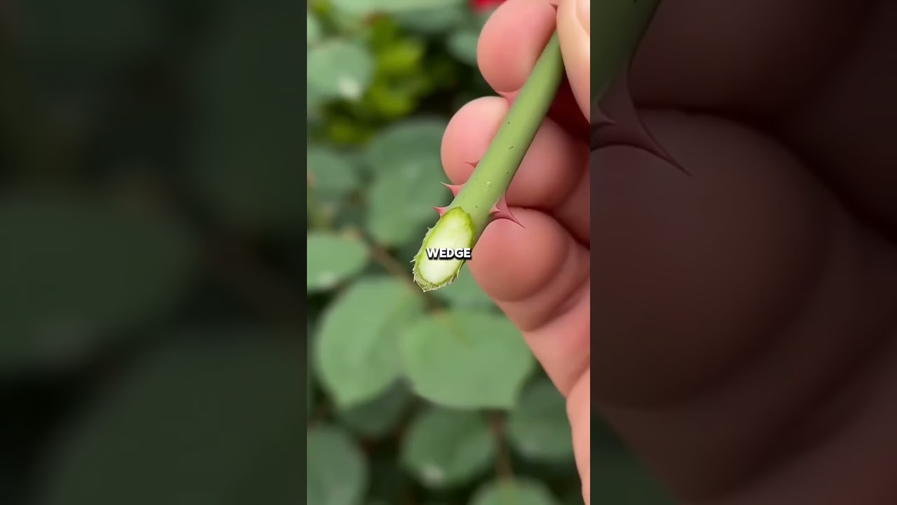 wyhoduj r&oacute;żę z sadzonek #planttips
