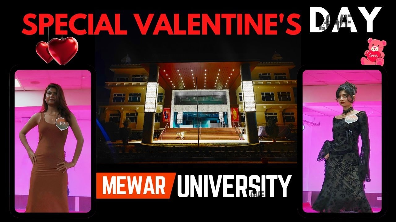 Mewar University Special Event | Valentine's Day #mewaruniversity #valentinesday