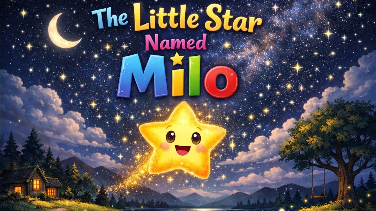 The Little Star Named Milo | A Magical Kids Story & Song ✨
