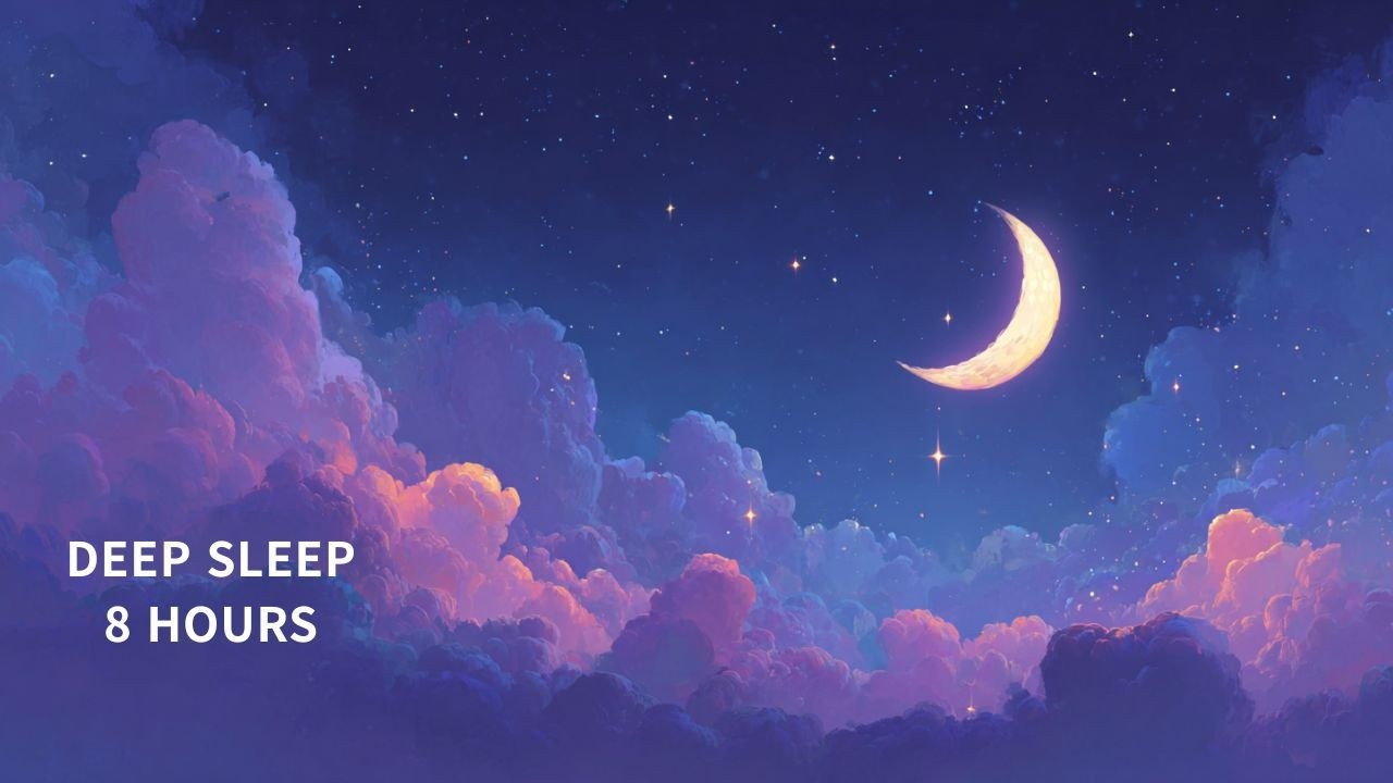 Deep Sleep Music • Music Box Lullaby for Deep Sleep (8 Hours) 🌙