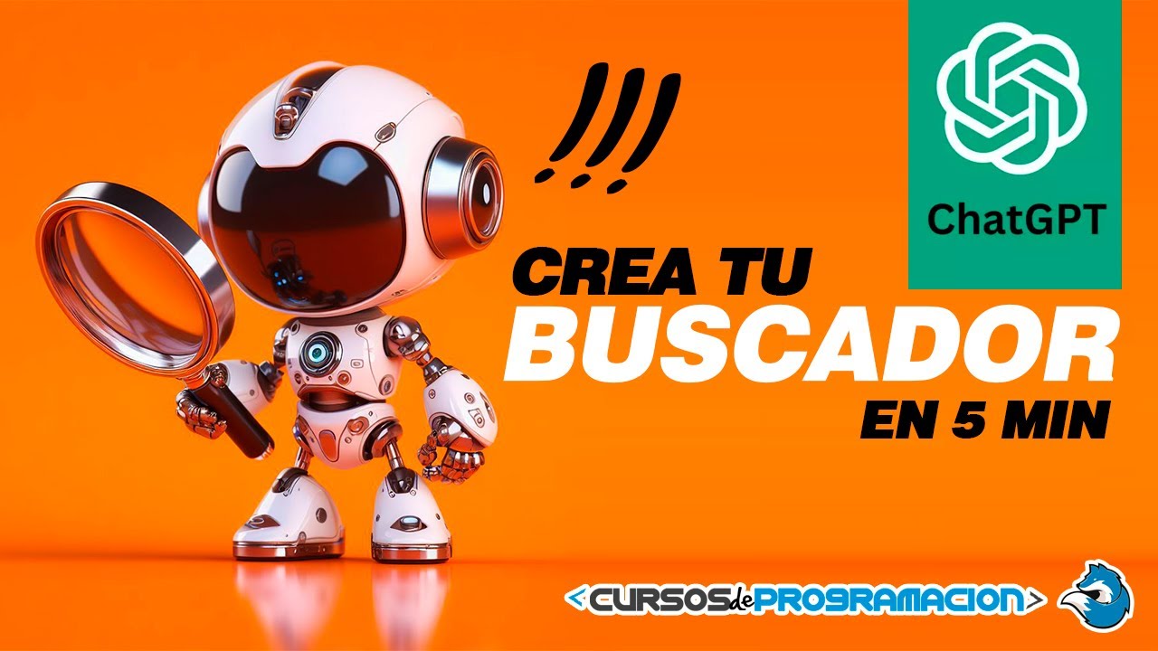 Crea un BUSCADOR con Chat GPT