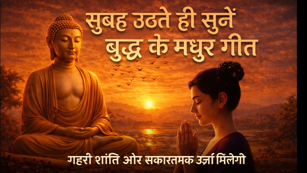 ✨सुबह उठतेही सुने बुद्ध गीत | सकारात्मक ऊर्जा मिलेगी 