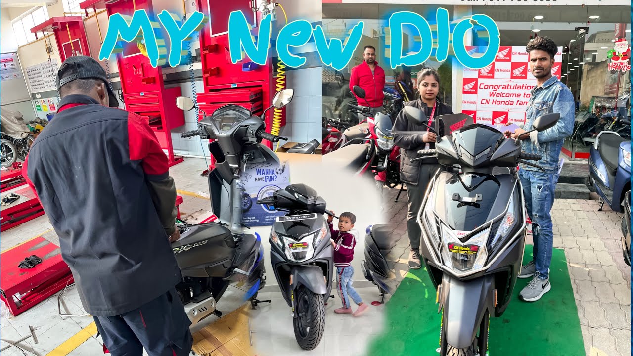 My New Honda DIO 125cc Model BS7 model 2025 price, features |