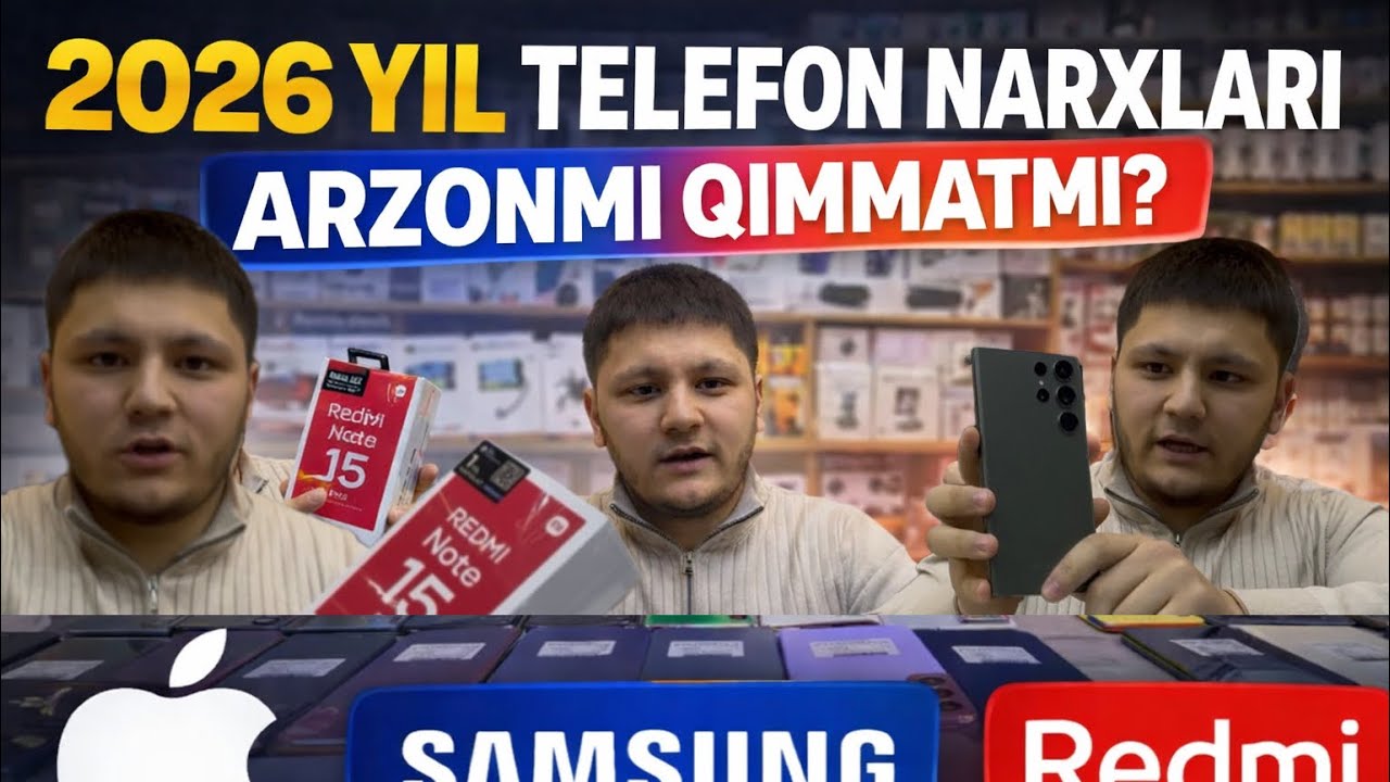 937073170👉 2026 YIL TELEFON NARXLARI 🔥 Olishga ARZIYDIMI yoki KUTAMIZMI?