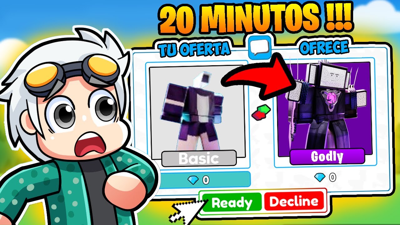 ¡Como TRADEAR de BASIC a GODLY en 20 MINUTOS en Toilet Tower Defense Roblox!