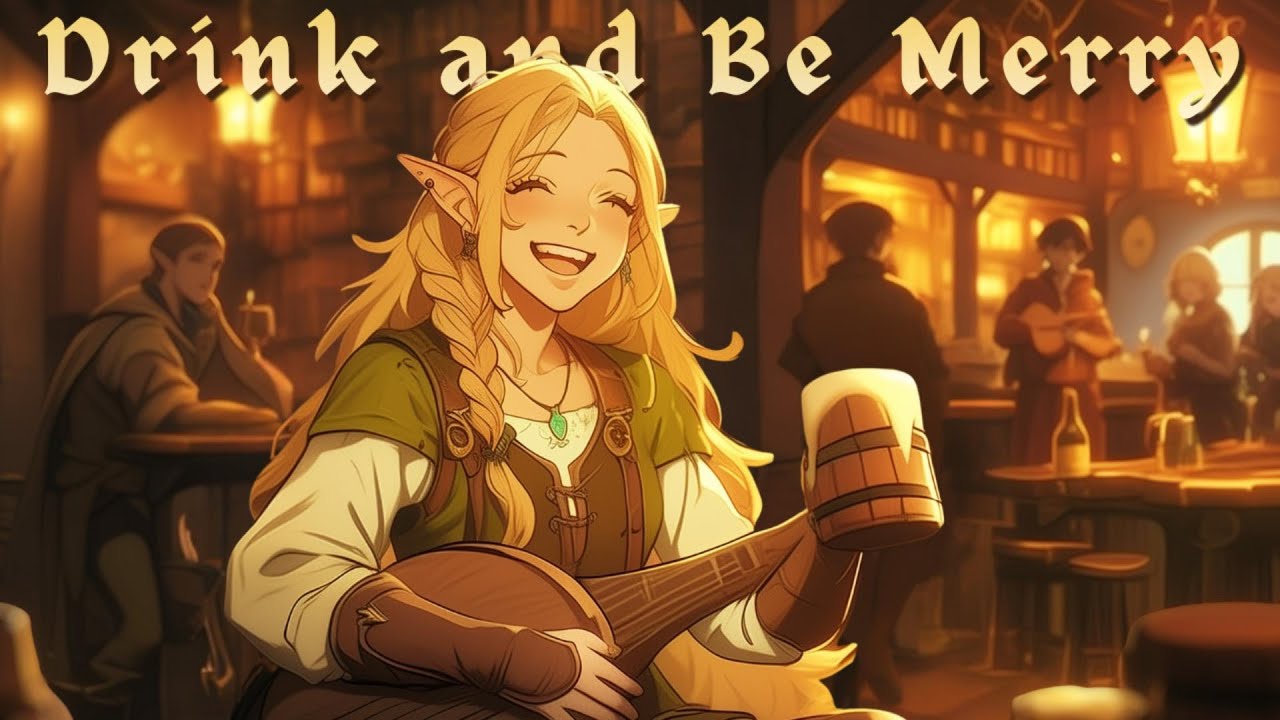 The Firelight Tavern Song｜Medieval Tavern Song | Fantasy Folk Music for D&D
