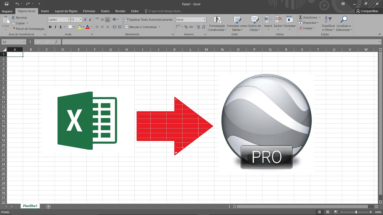 ABRIR COORDENADAS DO EXCEL NO GOOGLE EARTH - FORMATO XLSX PARA KML