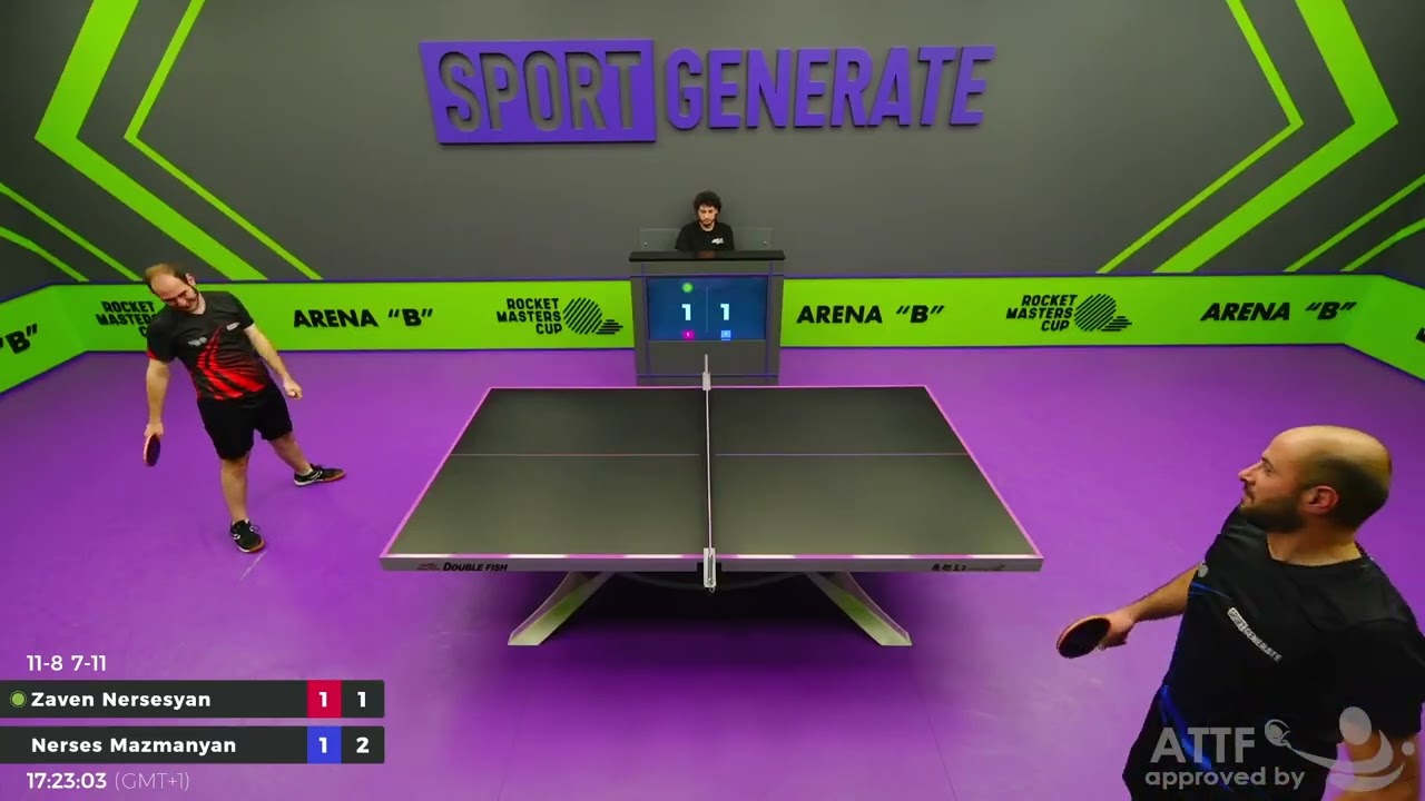 Table Tennis | Z.Nersesyan - N.Mazmanyan | 02.02.2026 17:15 (CET) | RMC.SP3 34616277