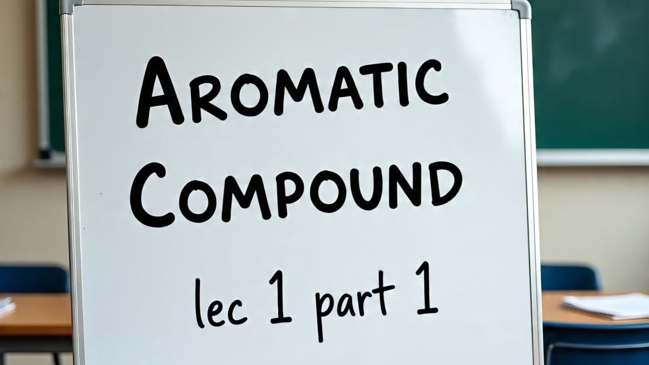 AROMATIC COMPOUND /كلية الصيدلة /المرحلة 2 /الكورس الأول Lec1 Part 1