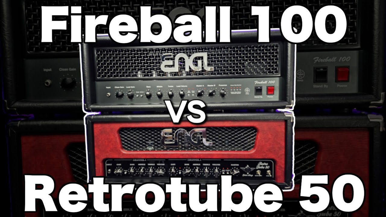 B.O.T.A. - ENGL Retrotube50 против ENGL Fireball100