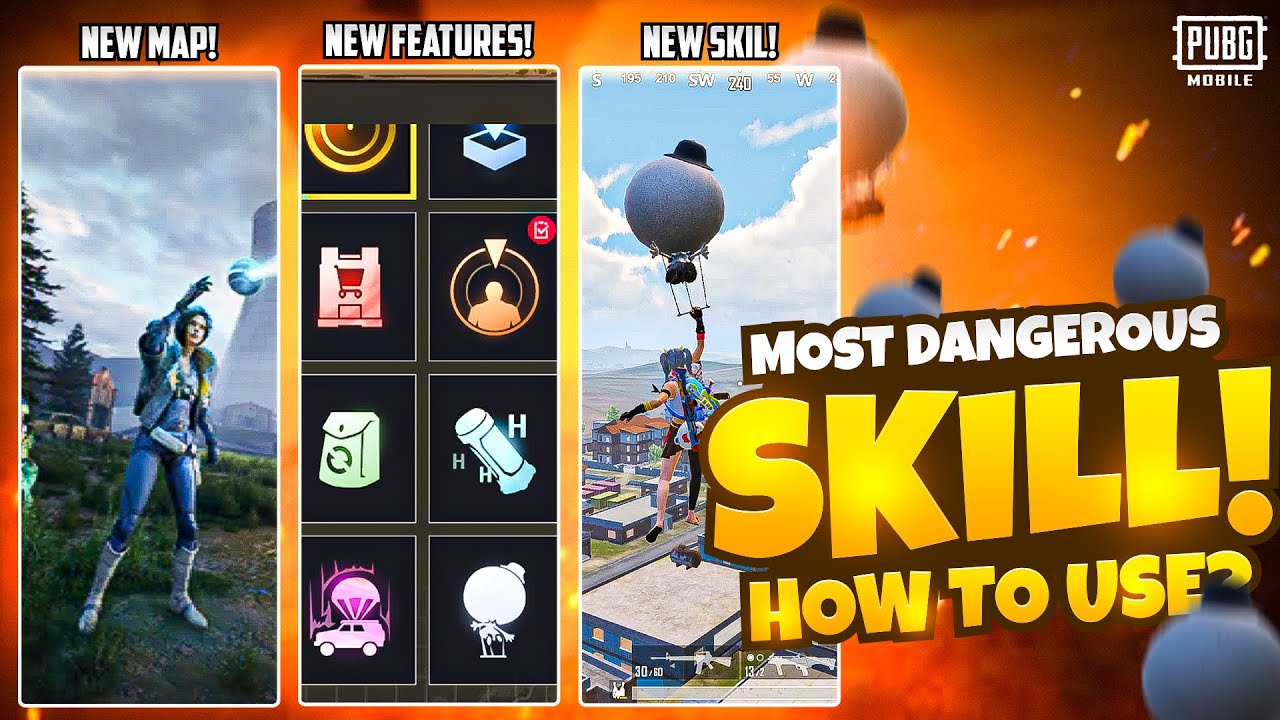 Most Powerful Skill In Gear Front Mode | Gliding Doll Best Skill In Erangel New Mode - Pubg Mobile