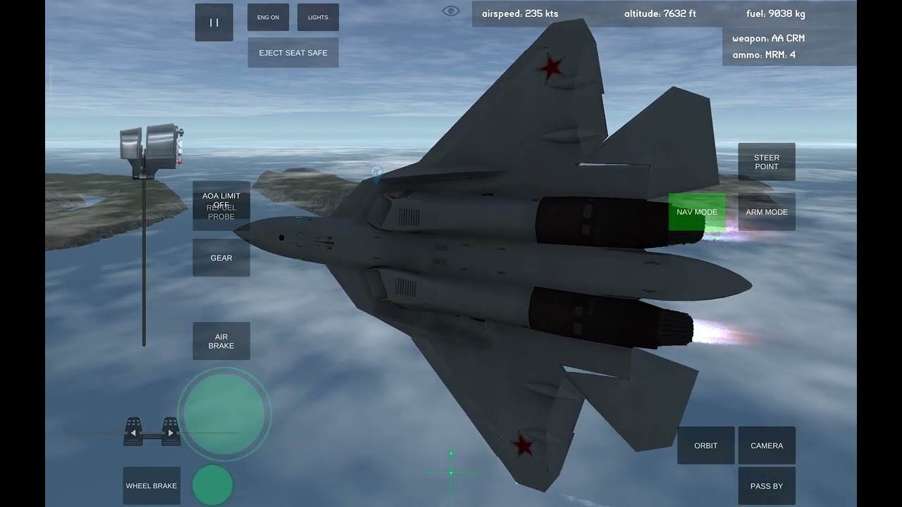 Su 57 Felon Shoots Down A F16 With Cobra Maneuver Armed Air Forces 