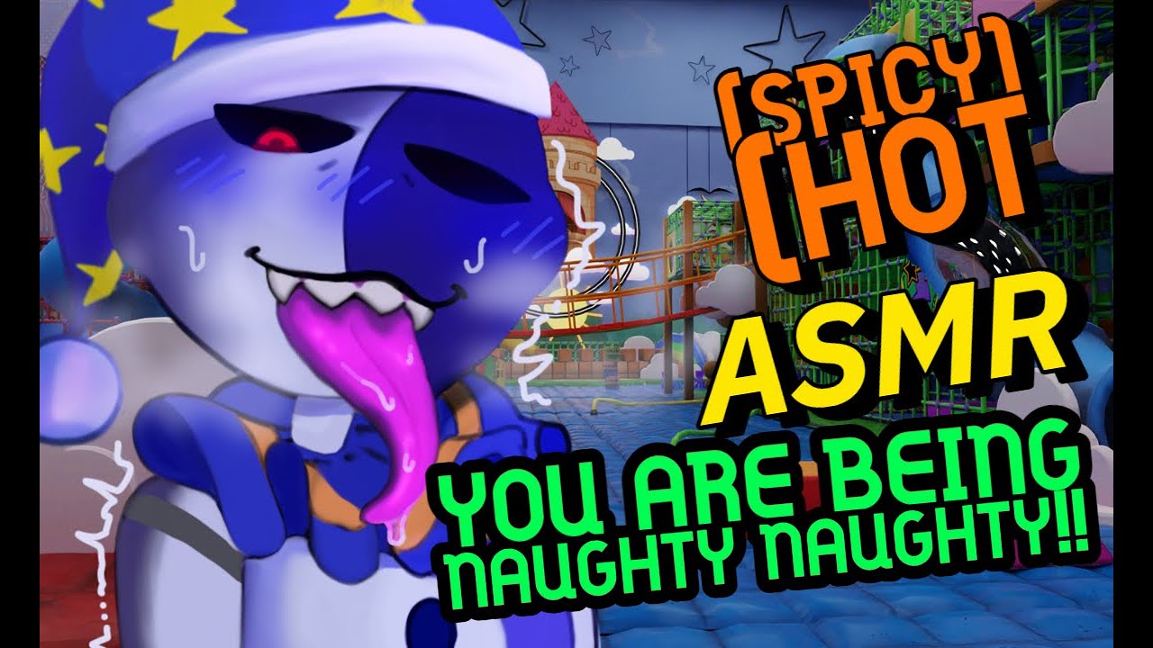 You are being NAUGHTY! NAUGHTY!😈 | ASMR Moon x Listener (Spicy) (Hot) | FNAF Security Breach #FNAF