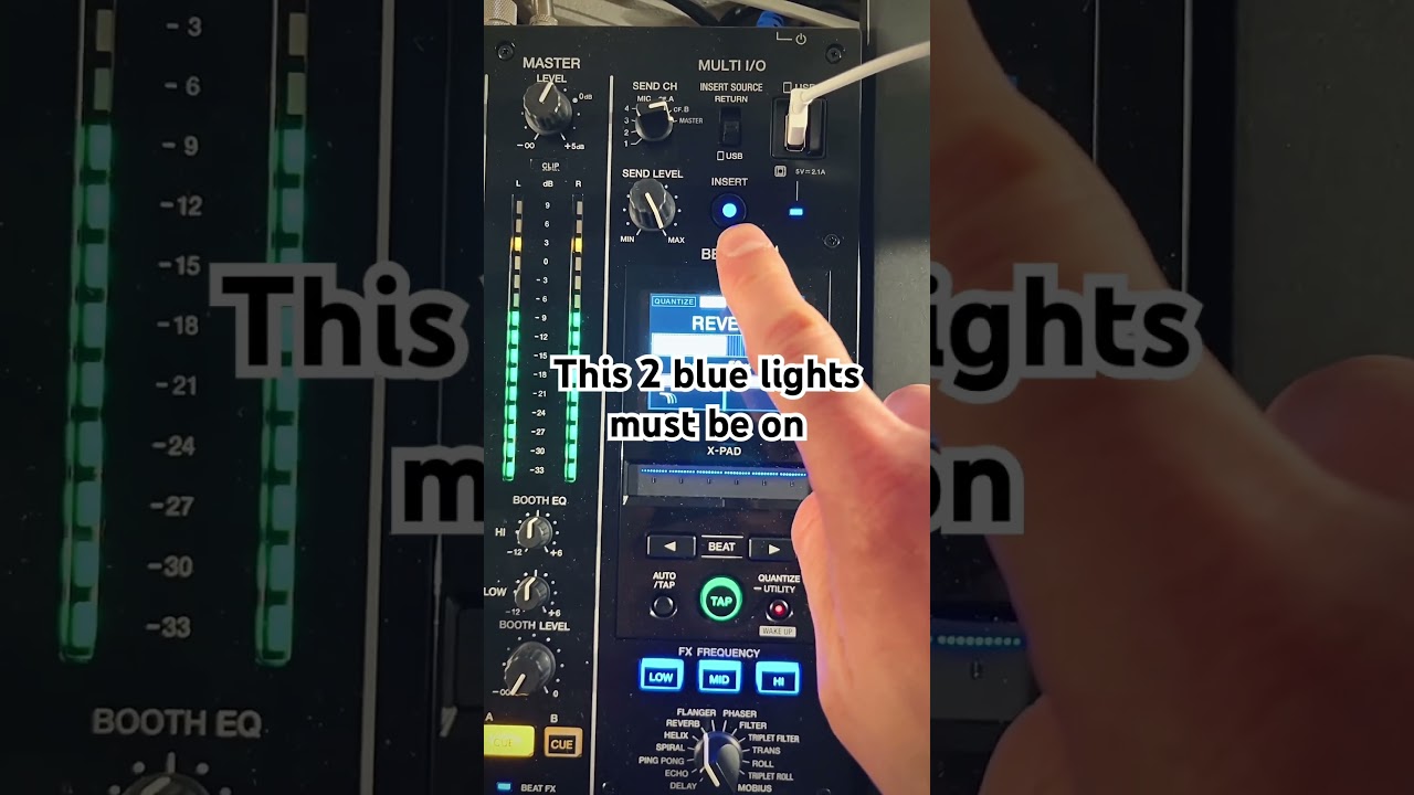Best way to record your mix from your Pioneer DJM A9 while simultaneously filming with your iPhone !