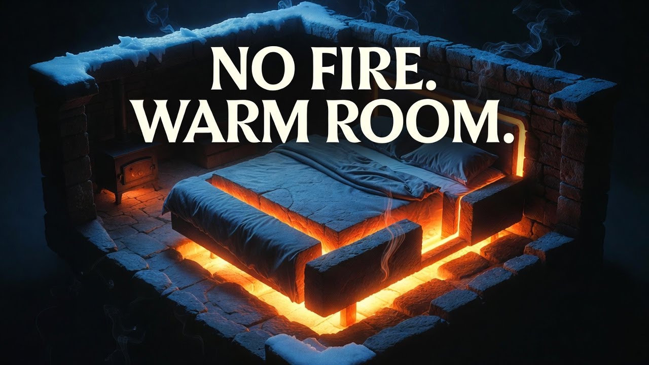 The Medieval Bed That Heated an Entire House Without Fire