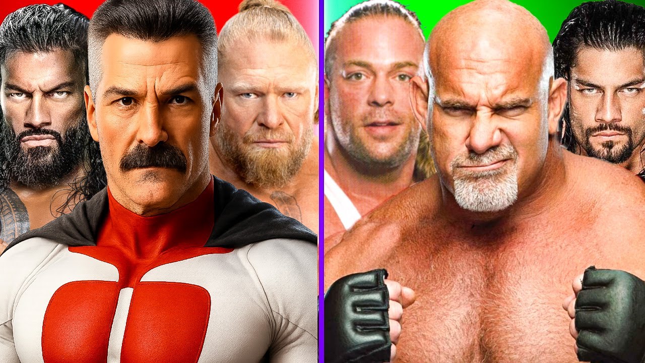 Team Omniman Vs Team Goldberg WWE 2K25