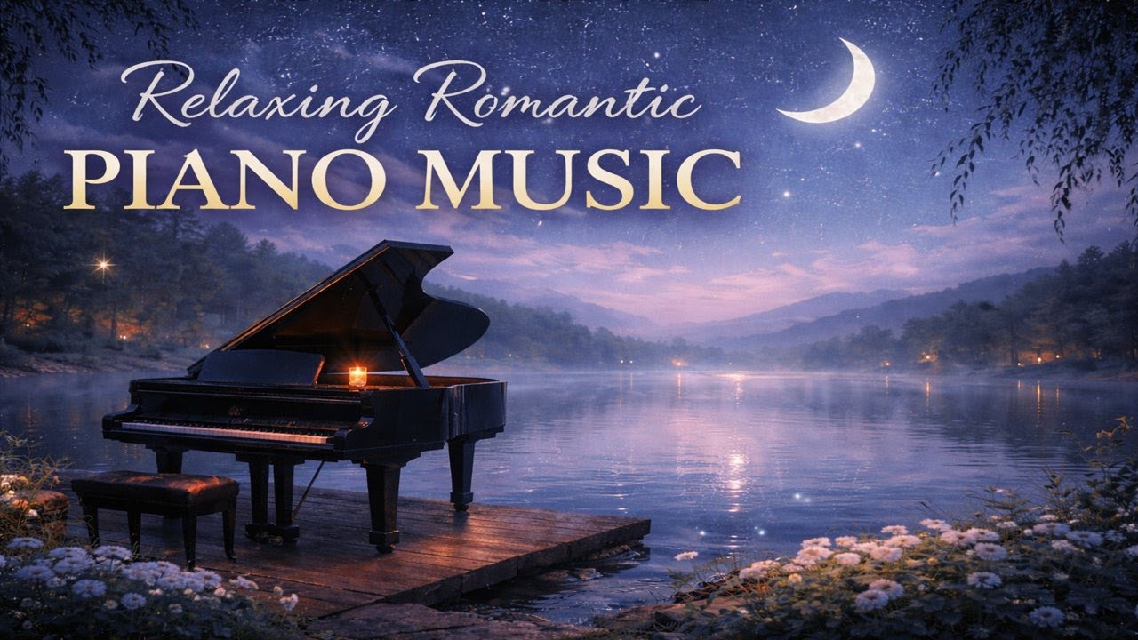 🌙 Romantic Soft Piano Music for Deep Sleep & Emotional Calm