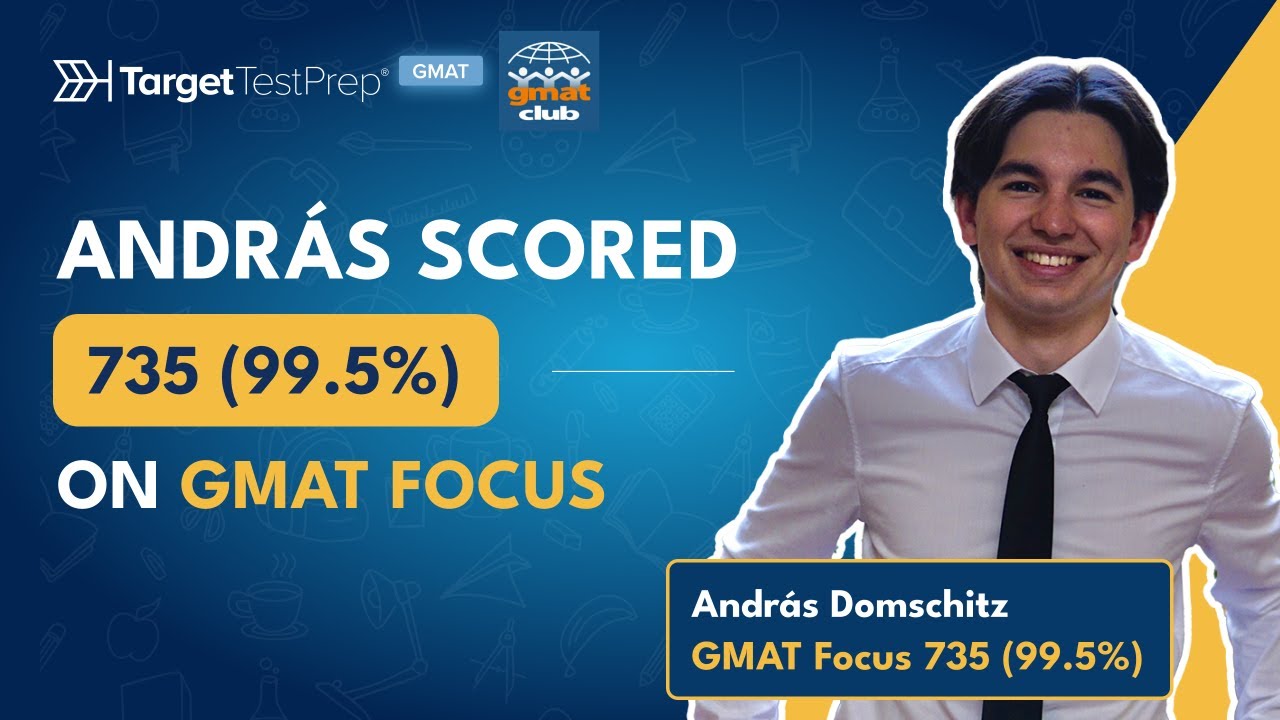 How András Scored 735 (99.5%) on the GMAT Focus Edition