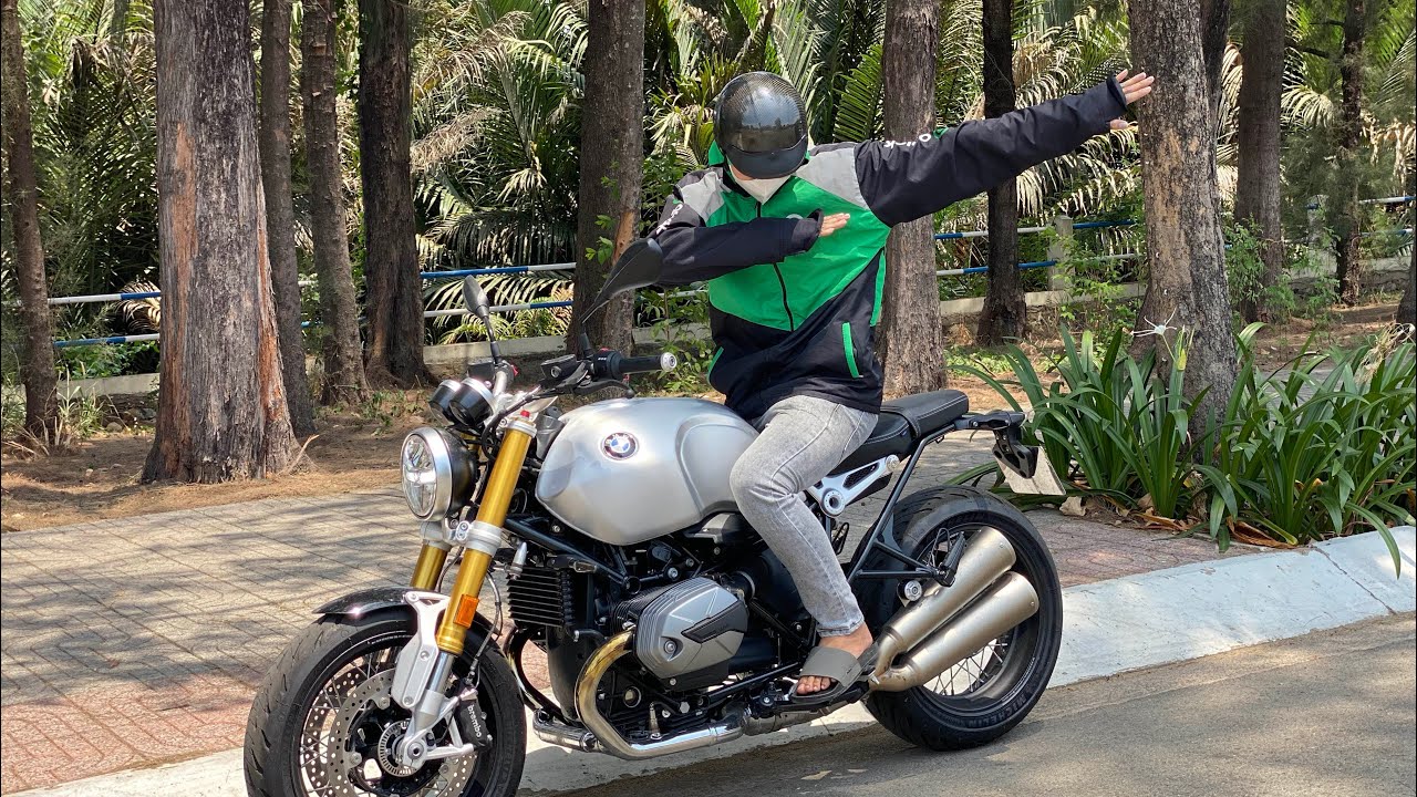Đi bắt cọp với cu em ( BMW R9T 2023 độ option cơ bản )