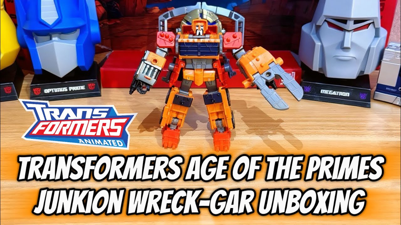 Age of the Primes Junkion Wreck-Gar Unboxing